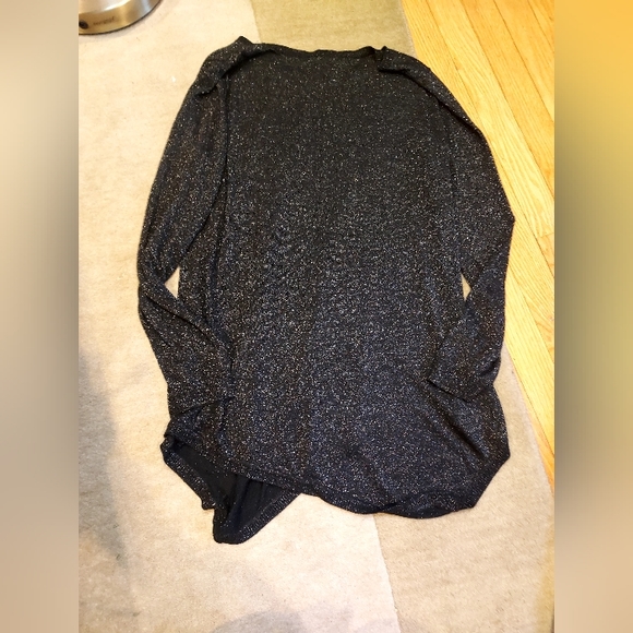 Joie Metallic Asymmetric Sweater, size M - Picture 4 of 5